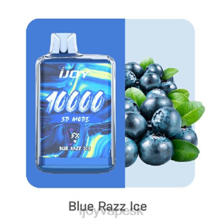 modrý razz ľad